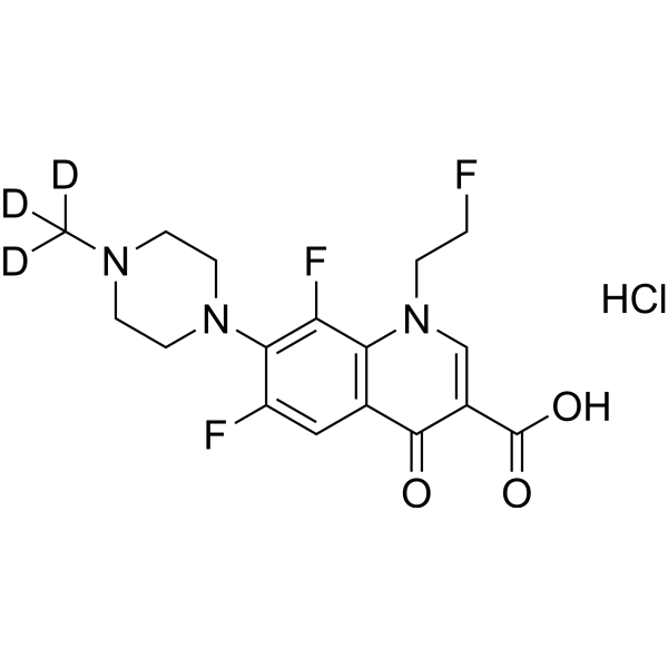 Fleroxacin-d3 HCl